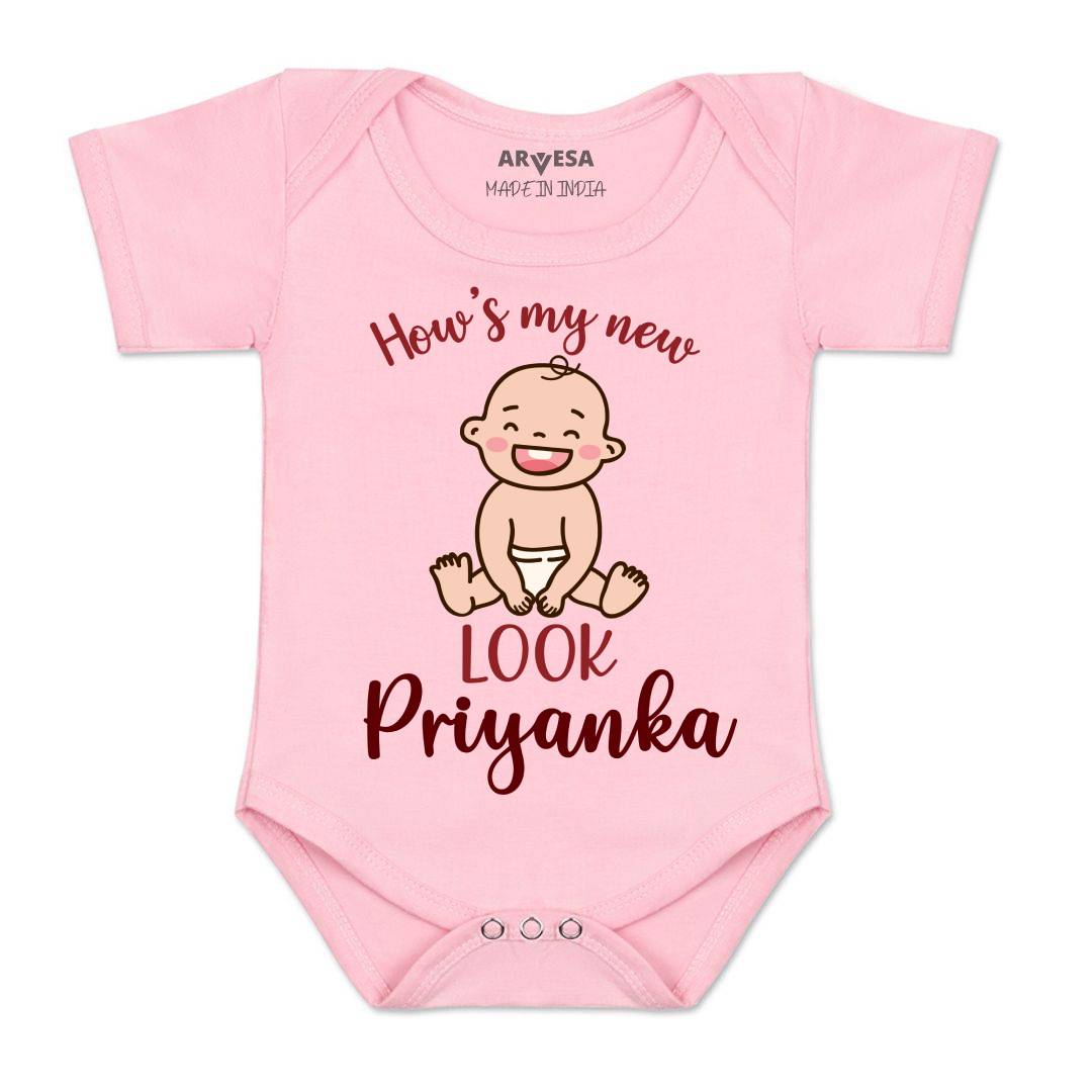 Arvesa How's My New Look Baby Boy & Girl Dress