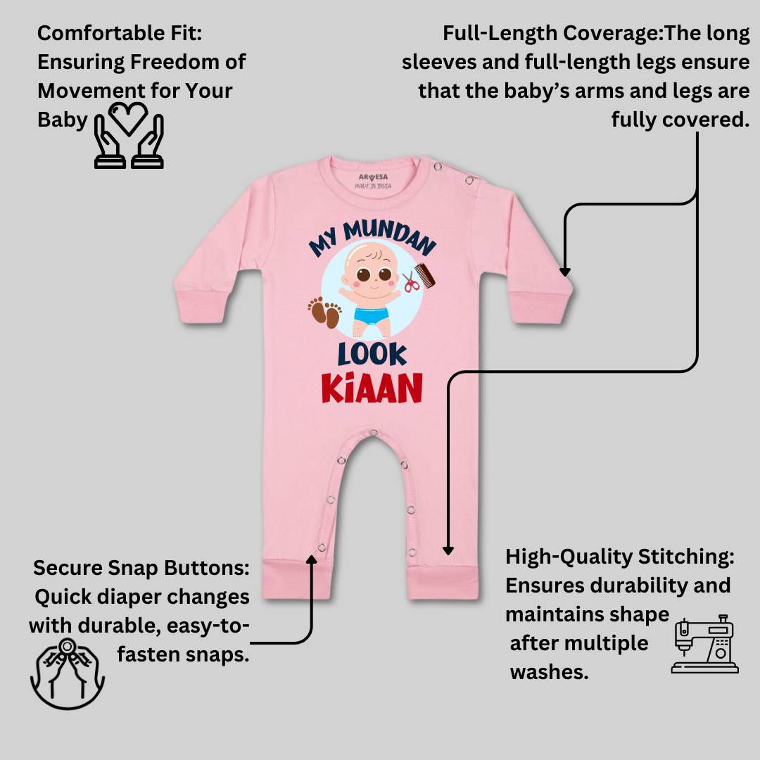 Arvesa My Mundan Look Baby Boy & Girl Dress