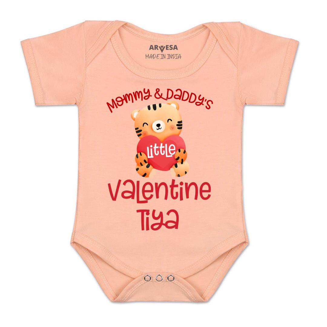 Arvesa Mommy And Daddy Valentine Baby Boy & Girl Dress