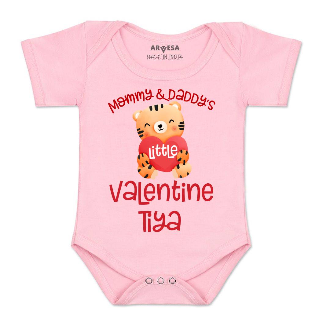 Arvesa Mommy And Daddy Valentine Baby Boy & Girl Dress