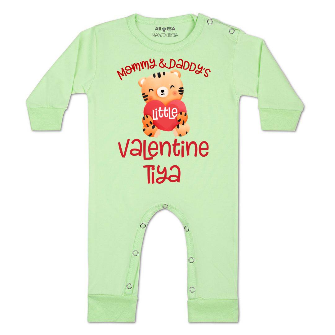 Arvesa Mommy And Daddy Valentine Baby Boy & Girl Dress