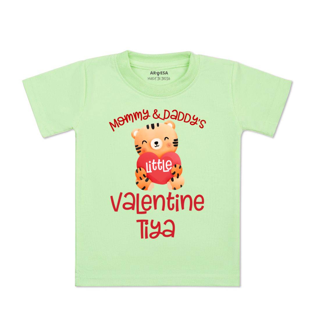 Arvesa Mommy And Daddy Valentine Baby Boy & Girl Dress