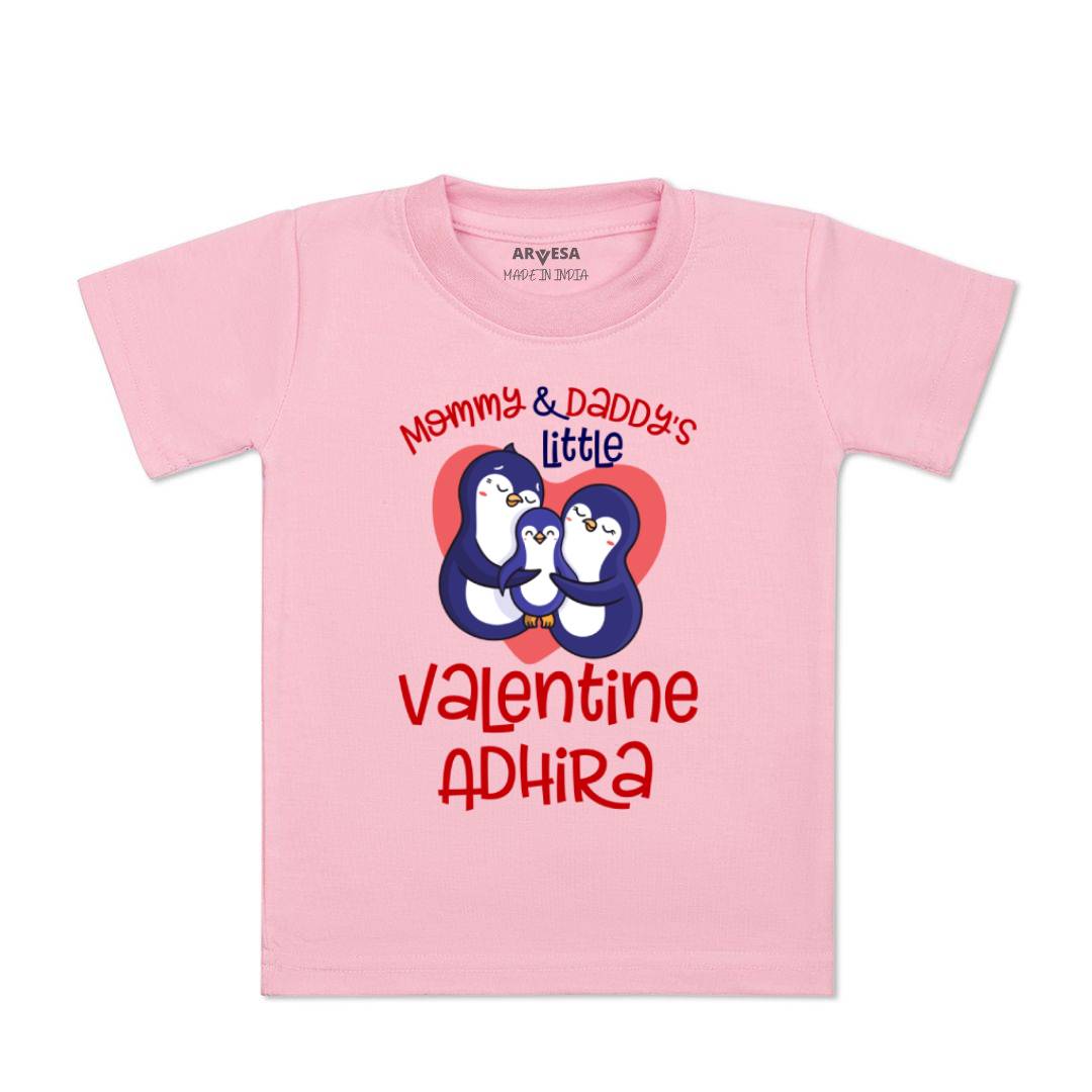 Arvesa Mommy And Daddy Little Valentine Baby Boy & Girl Dress