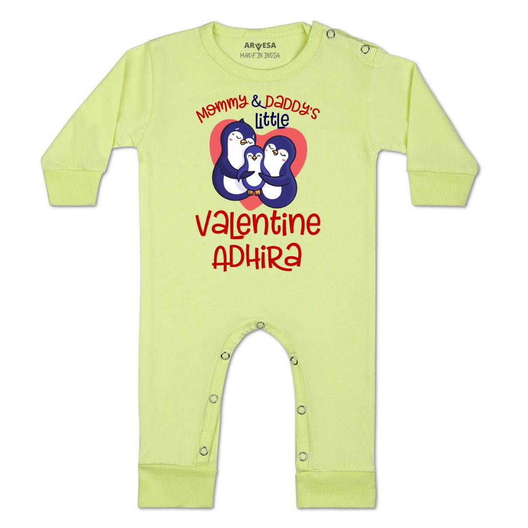 Arvesa Mommy And Daddy Little Valentine Baby Boy & Girl Dress