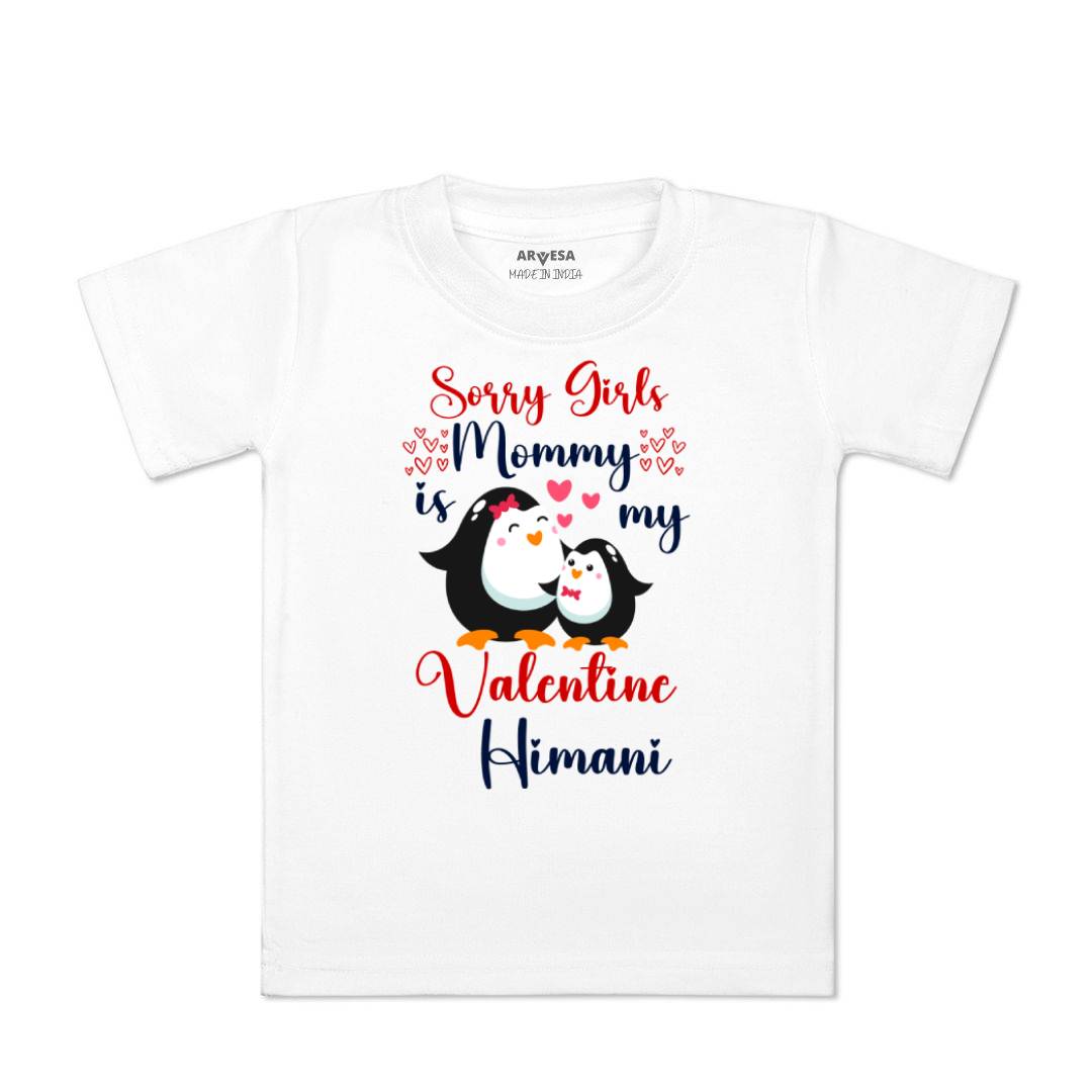 Arvesa Sorry Girl Daddy Is My Valentine Baby Boy & Girl Dress