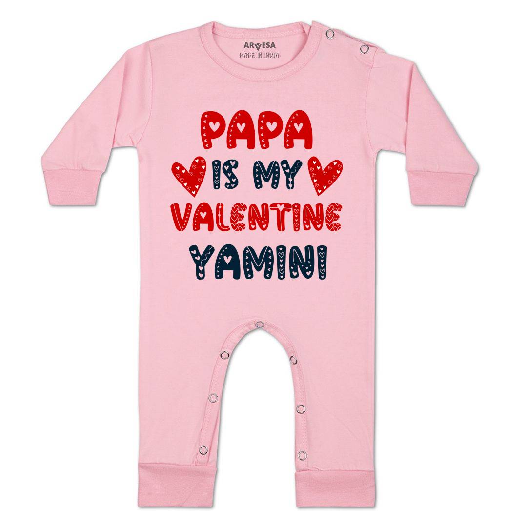 Arvesa Papa Is My Valentine Baby Boy & Girl Dress