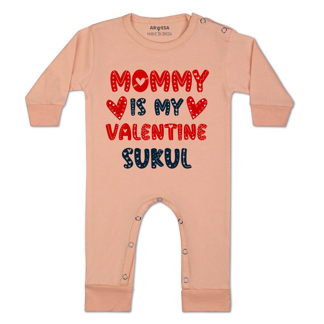 Arvesa Mom Is My Valentine Baby Boy & Girl Dress