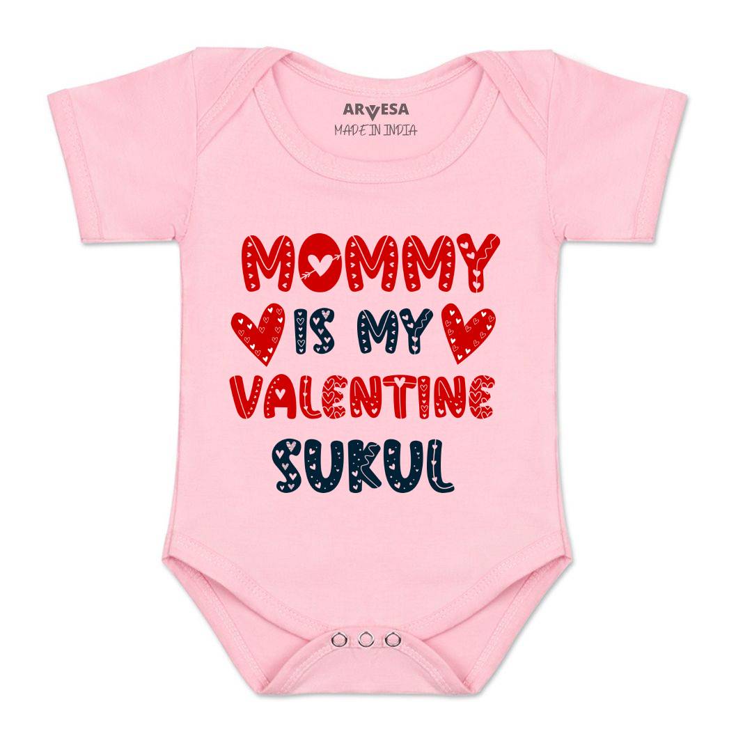 Arvesa Mom Is My Valentine Baby Boy & Girl Dress