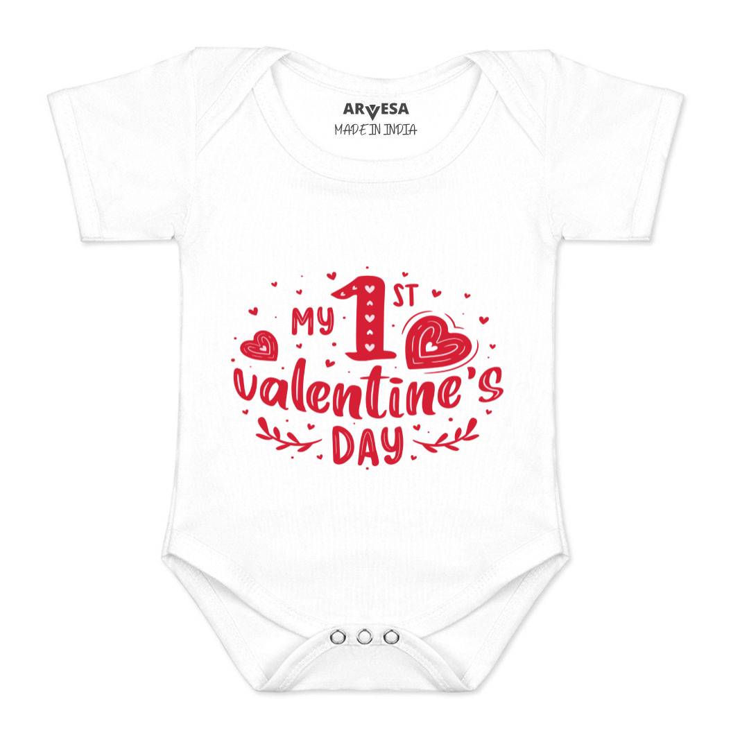 Arvesa Design-1319 Valentine My First Baby Boy and Baby Girl Dress .