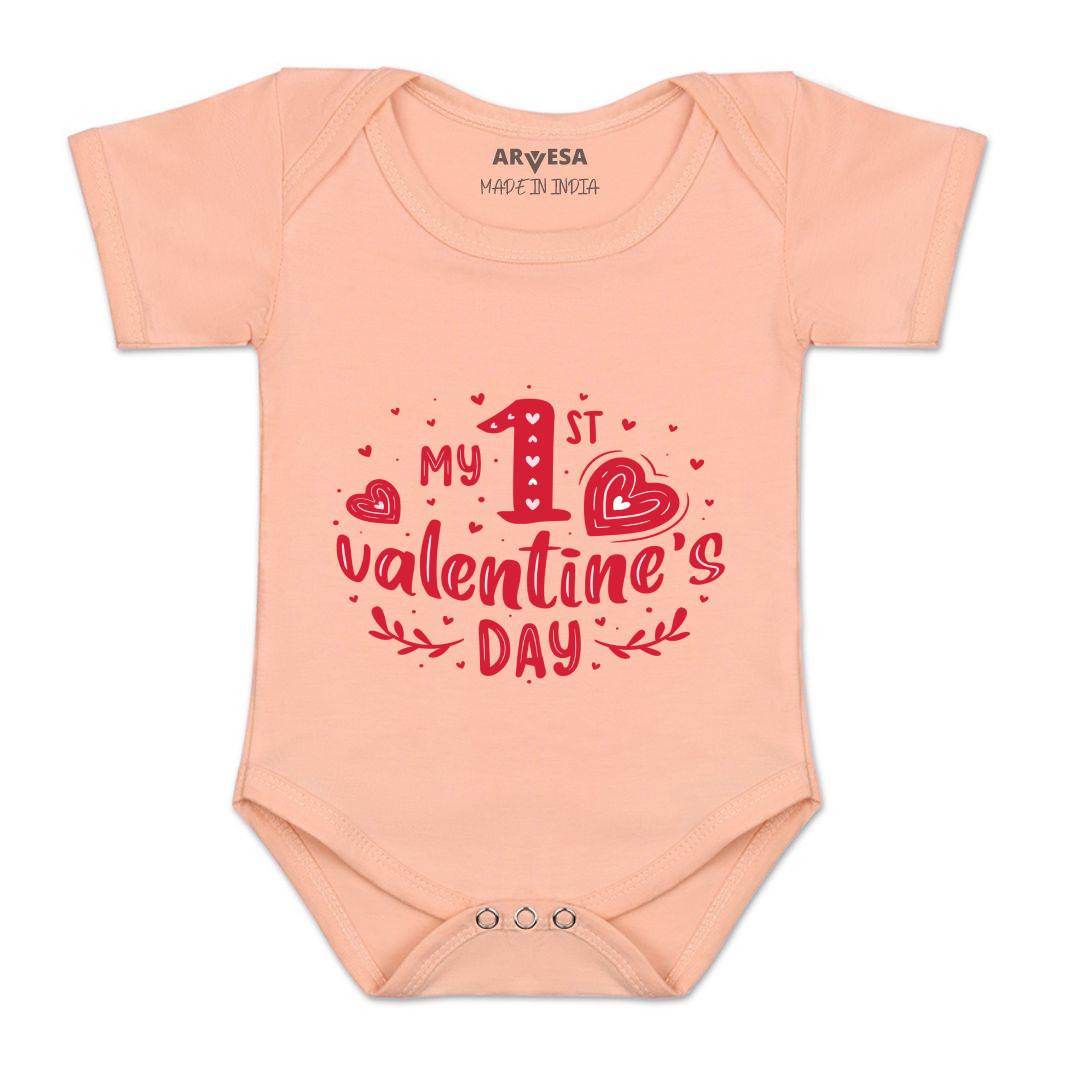 Arvesa Design-1319 Valentine My First Baby Boy and Baby Girl Dress .