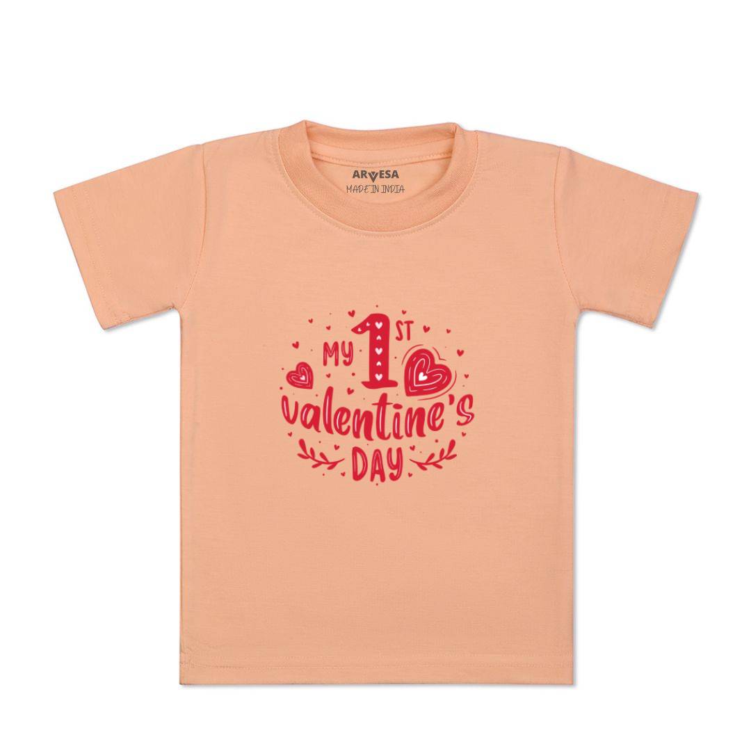 Arvesa Design-1319 Valentine My First Baby Boy and Baby Girl Dress .
