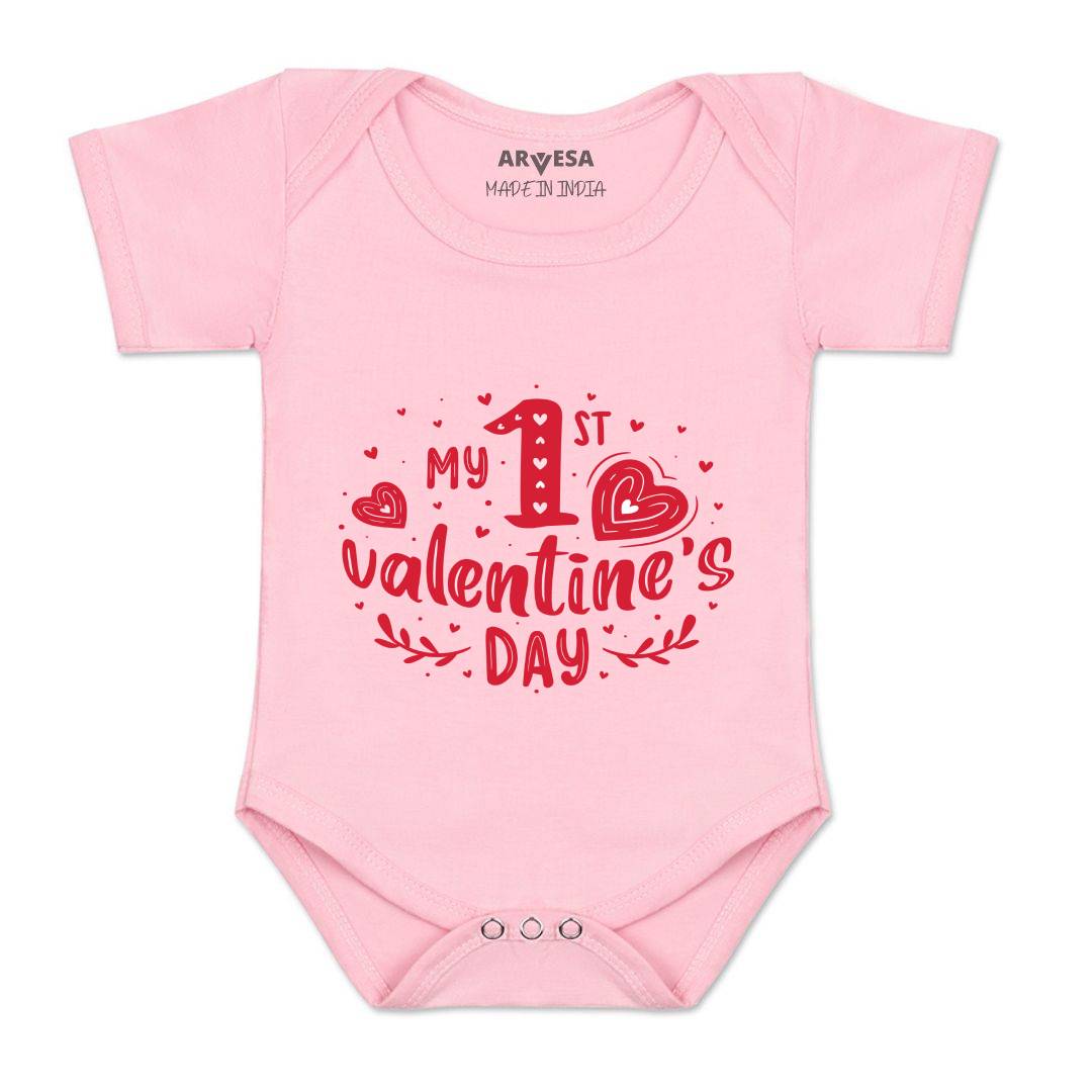 Arvesa Design-1319 Valentine My First Baby Boy and Baby Girl Dress .