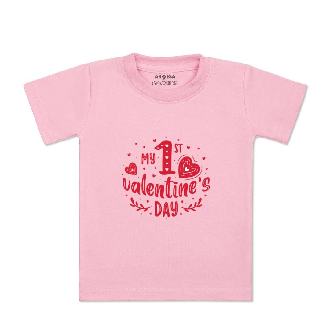Arvesa Design-1319 Valentine My First Baby Boy and Baby Girl Dress .