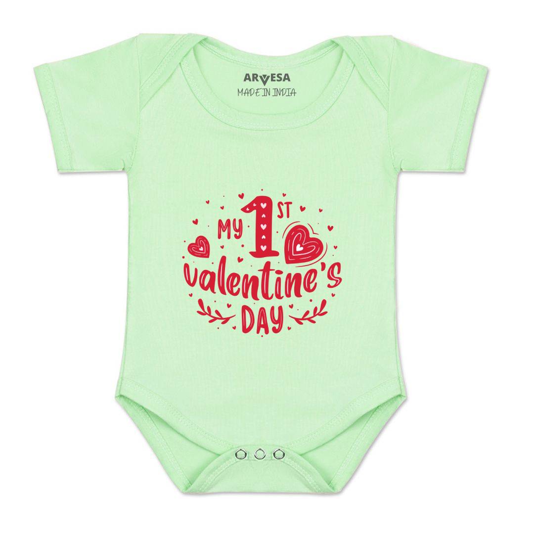 Arvesa Design-1319 Valentine My First Baby Boy and Baby Girl Dress .