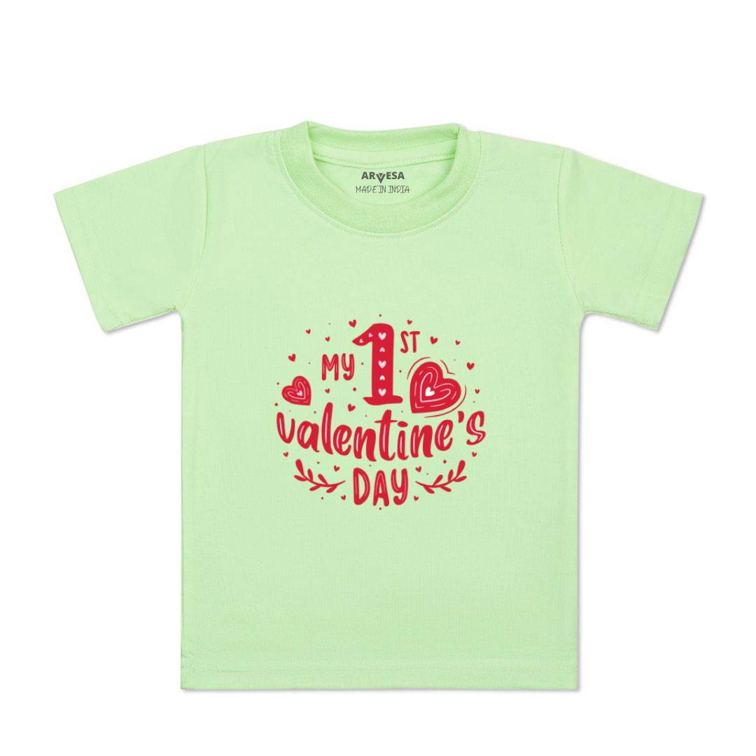 Arvesa Design-1319 Valentine My First Baby Boy and Baby Girl Dress .