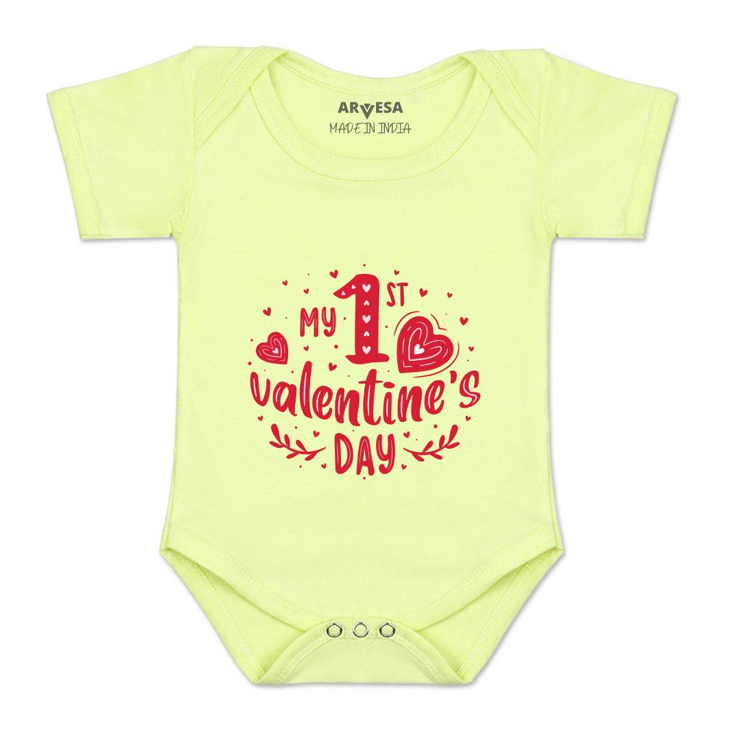 Arvesa Design-1319 Valentine My First Baby Boy and Baby Girl Dress .