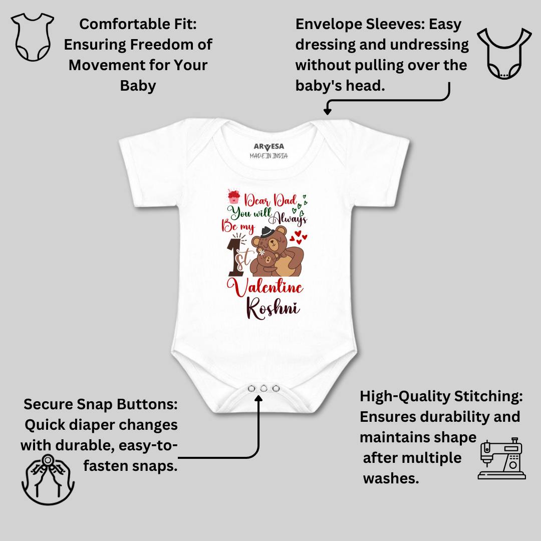 Arvesa Be My First Valentine Baby Boy & Girl Dress