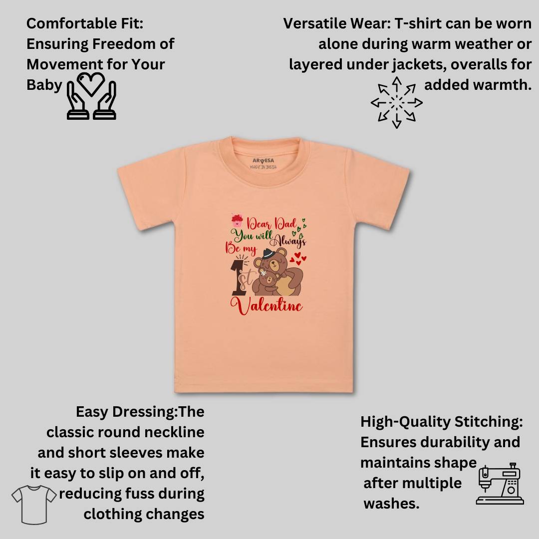 Arvesa Design-1321 Valentine My First Baby Boy and Baby Girl Dress .