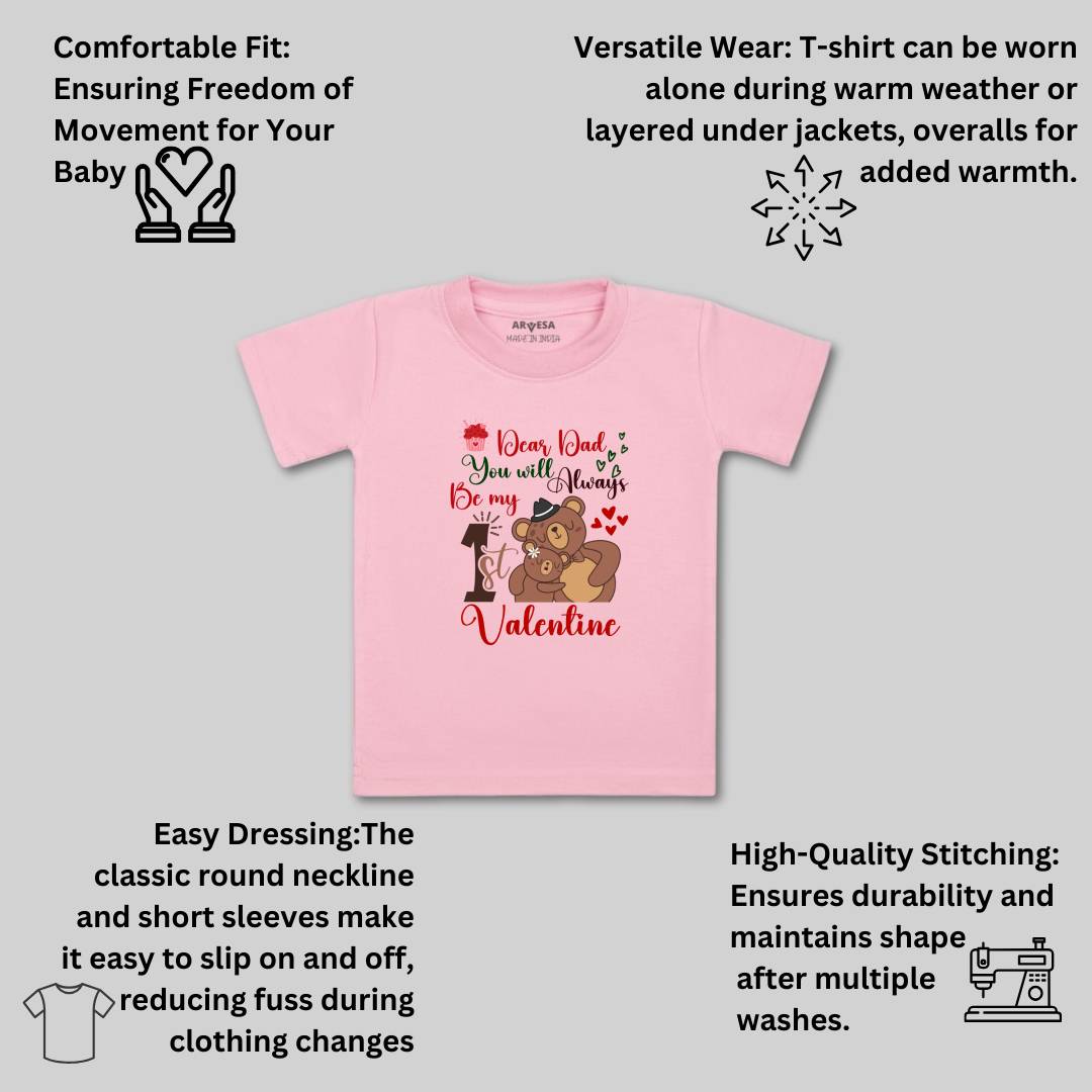Arvesa Design-1321 Valentine My First Baby Boy and Baby Girl Dress .