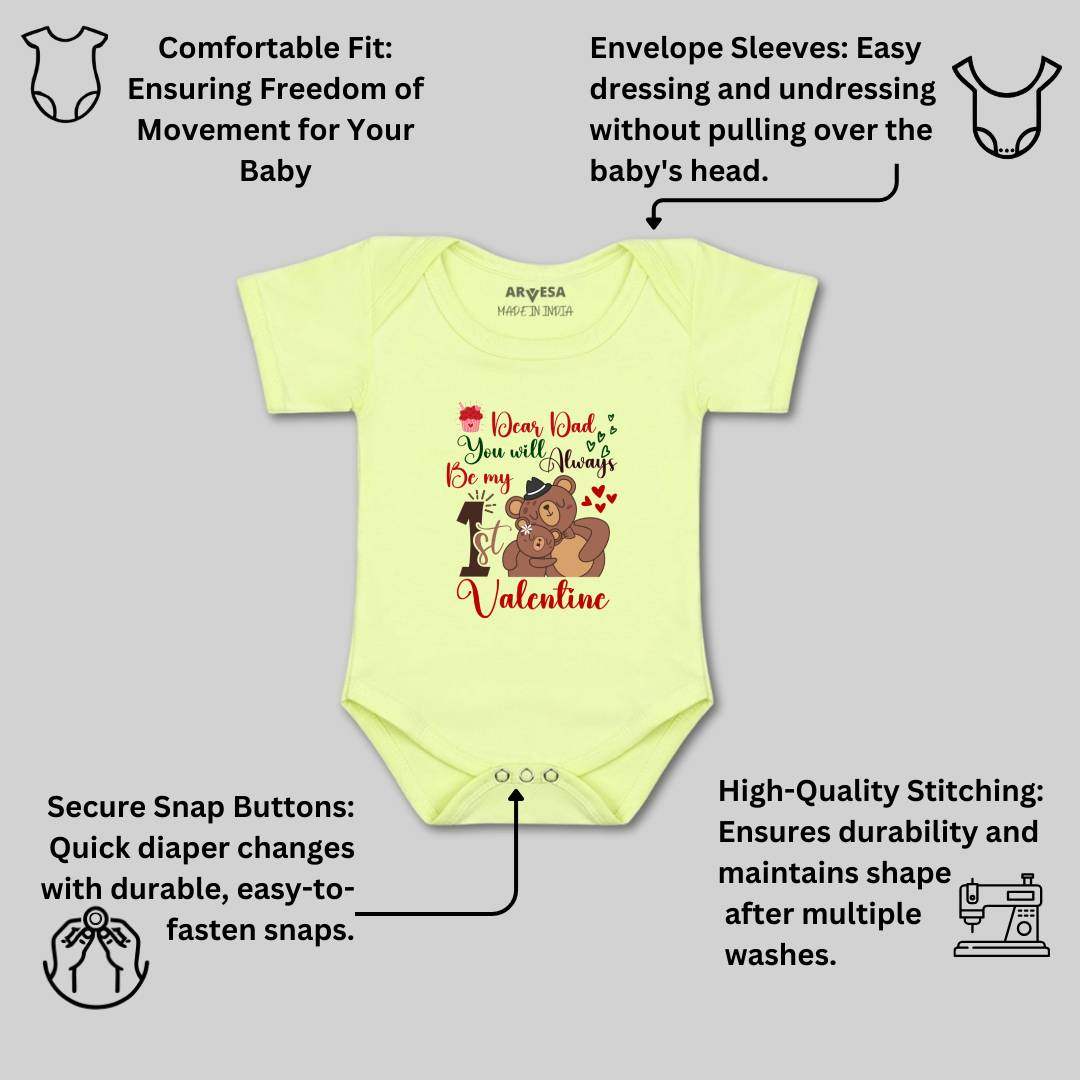 Arvesa Design-1321 Valentine My First Baby Boy and Baby Girl Dress .