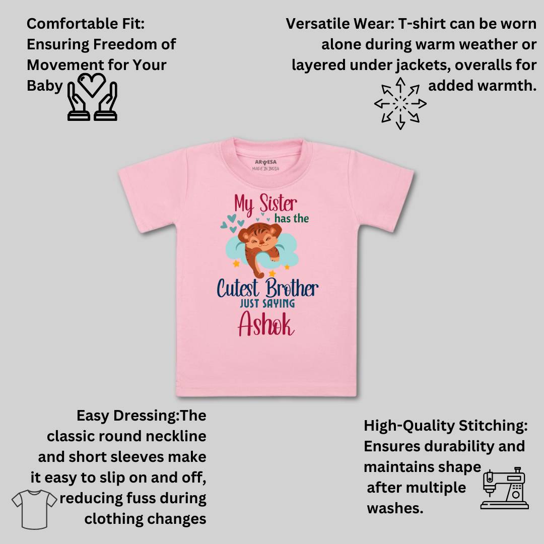 Arvesa Cuetst Brother Baby Boy & Girl Dress