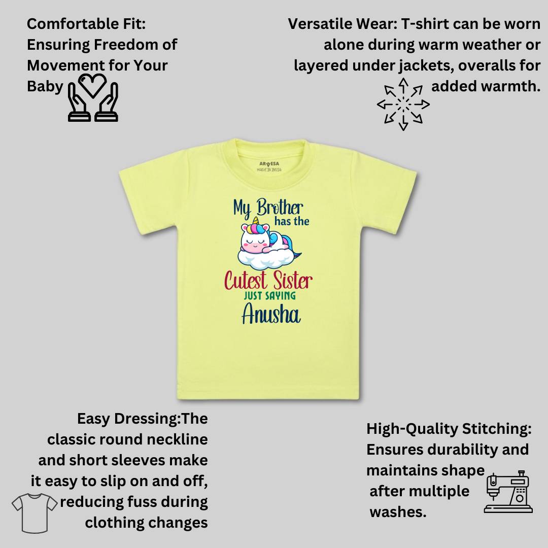 Arvesa Cutest Sister Baby Boy & Girl Dress
