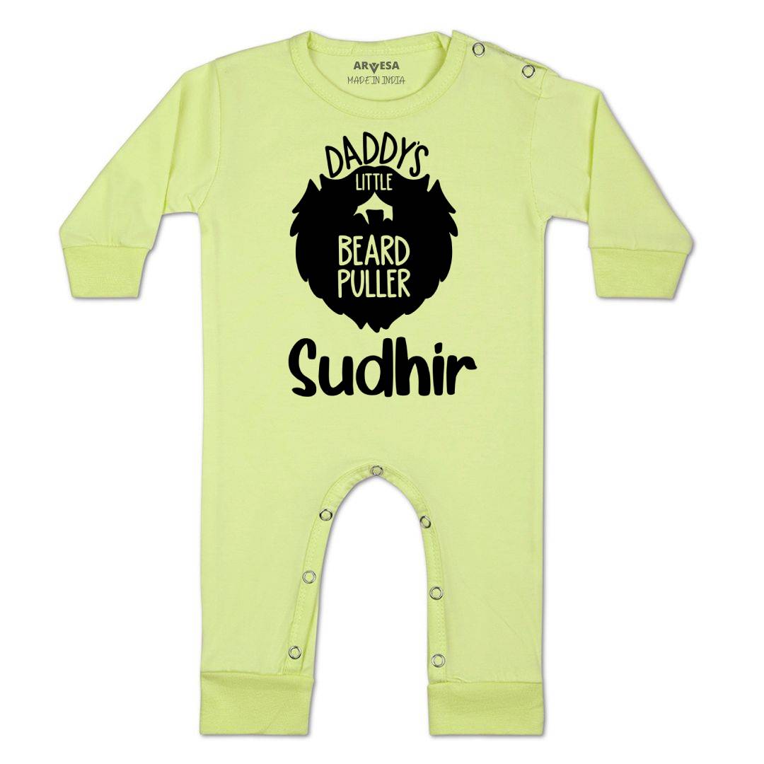 Arvesa Daddy Little Beard Puller Baby Boy & Girl Dress