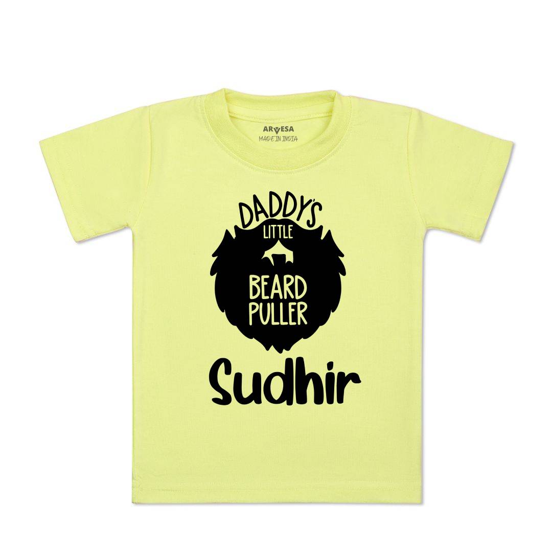 Arvesa Daddy Little Beard Puller Baby Boy & Girl Dress