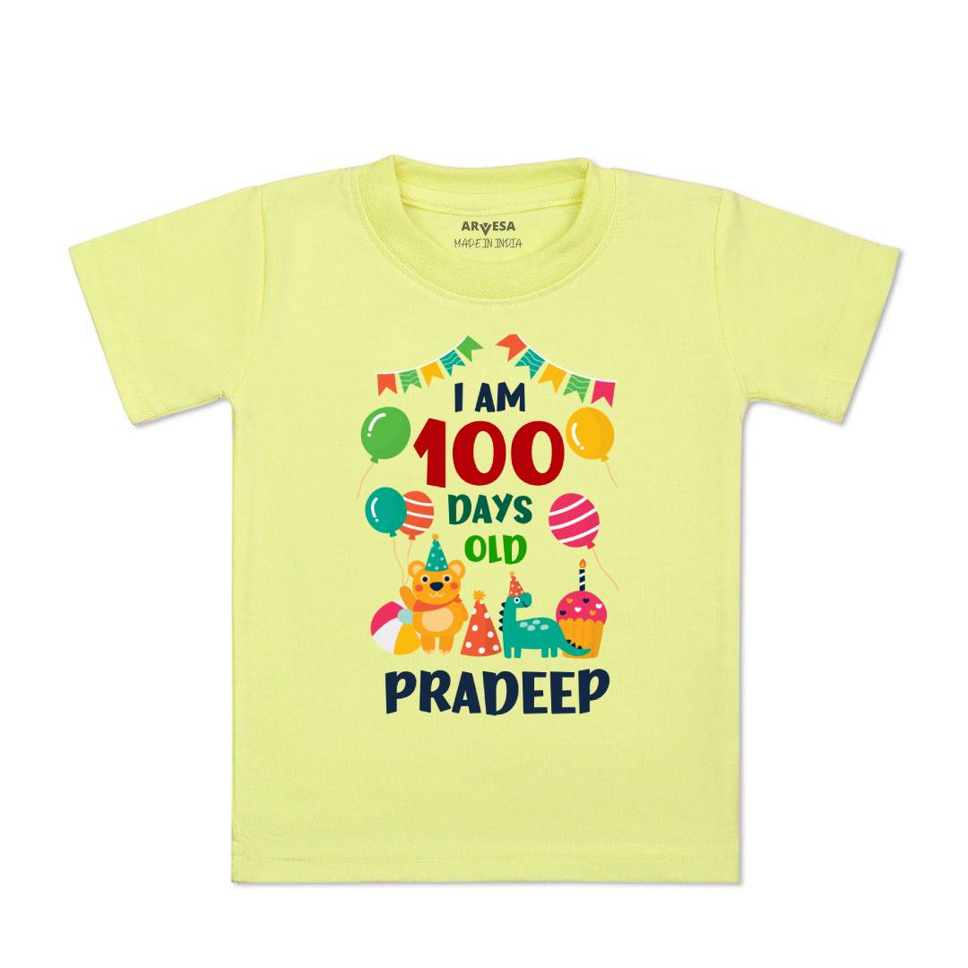 Arvesa 100 Days Birthday Baby Boy & Girl Dress
