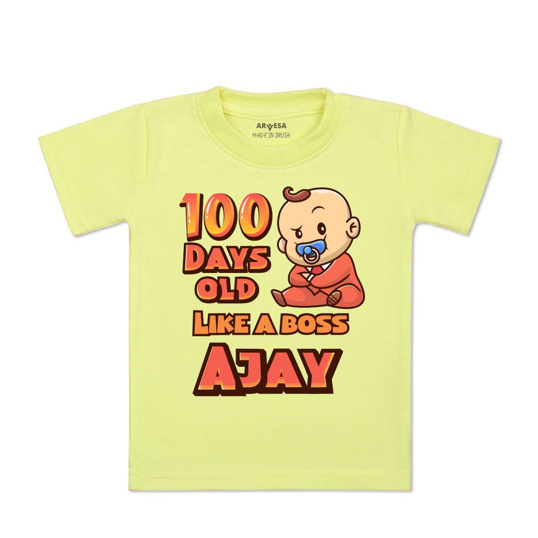Arvesa 100 Days Birthday Baby Boy & Girl Dress