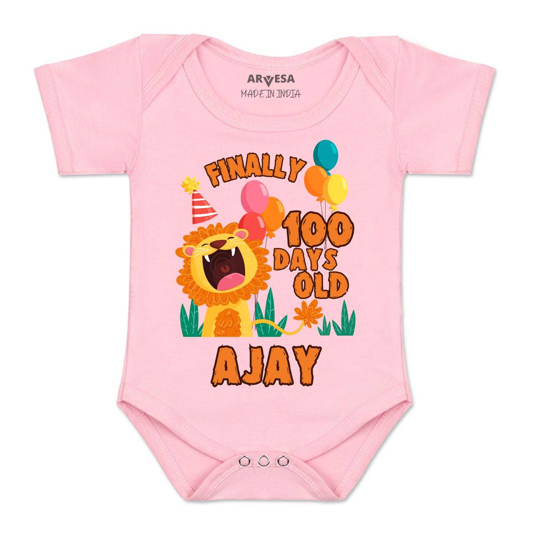 Arvesa 100 Days Birthday Baby Boy & Girl Dress