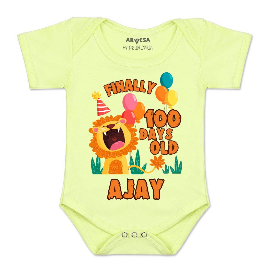 Arvesa 100 Days Birthday Baby Boy & Girl Dress