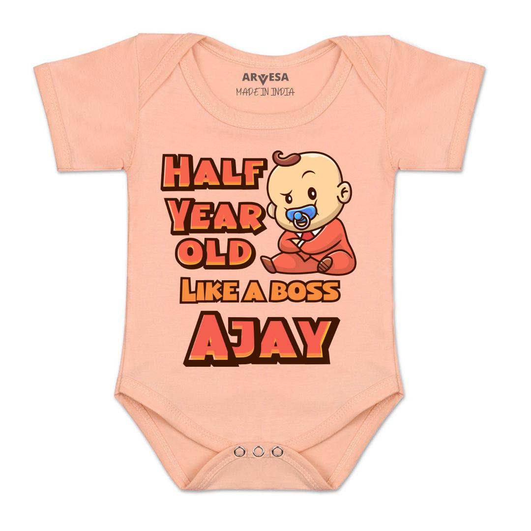 Arvesa Half Birthday Baby Boy & Girl Dress
