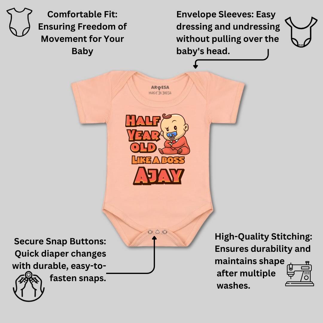 Arvesa Half Birthday Baby Boy & Girl Dress