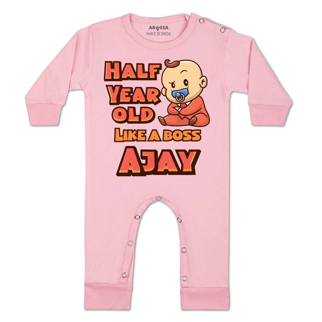 Arvesa Half Birthday Baby Boy & Girl Dress