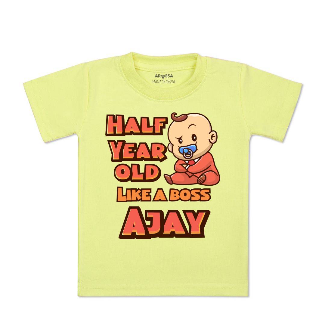 Arvesa Half Birthday Baby Boy & Girl Dress