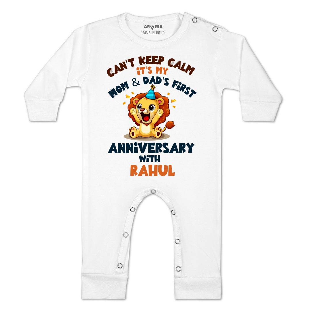 Arvesa Mom & Dad Anniversary With Me Baby Boy & Girl Dress