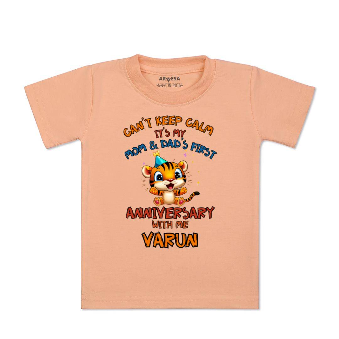 Arvesa Mom & Dad Anniversary With Me Baby Boy & Girl Dress