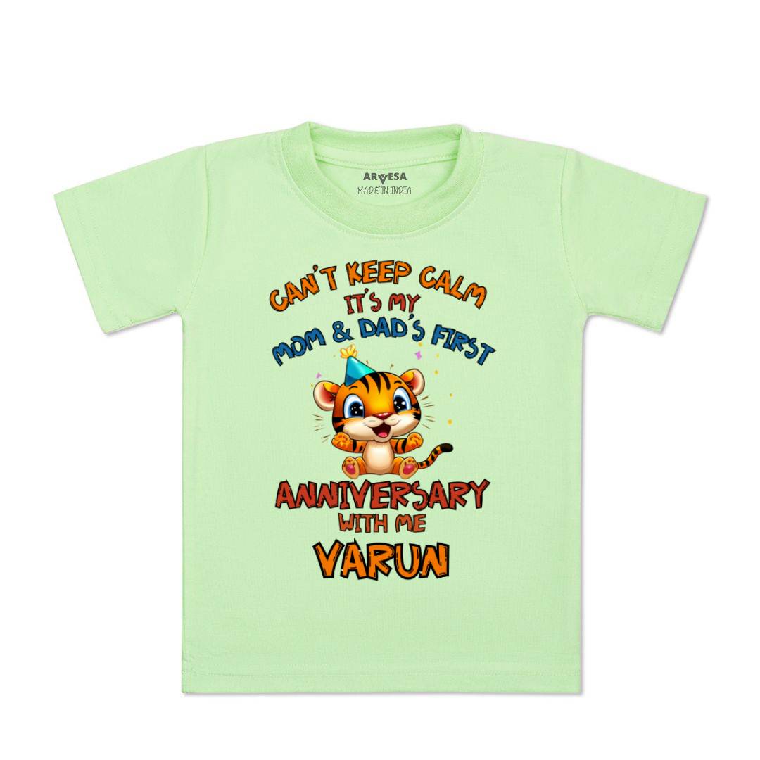 Arvesa Mom & Dad Anniversary With Me Baby Boy & Girl Dress