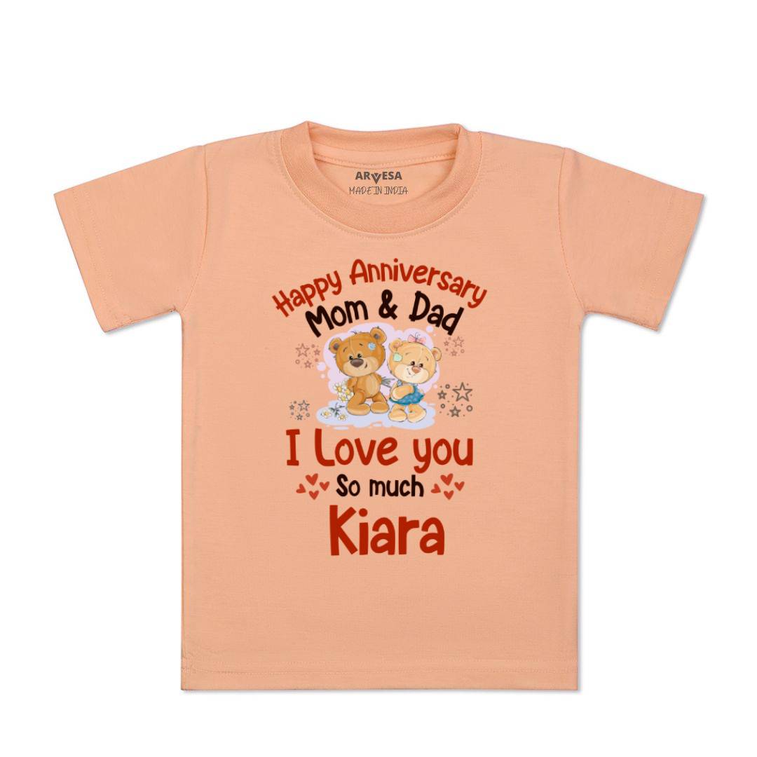 Arvesa Happy Anniversary Mom & Dad Baby Boy & Girl Dress