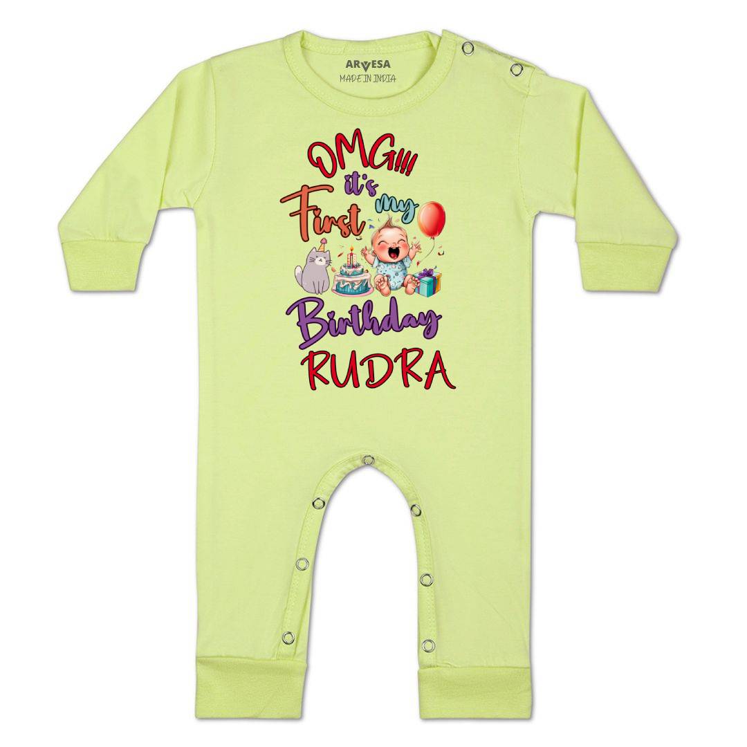 Arvesa One Year Birthday Baby Boy & Girl Dress