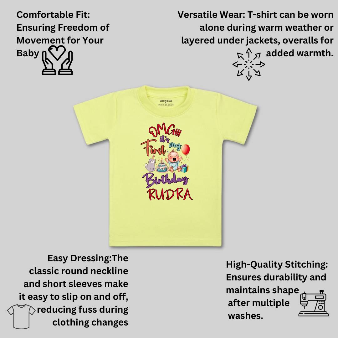 Arvesa One Year Birthday Baby Boy & Girl Dress