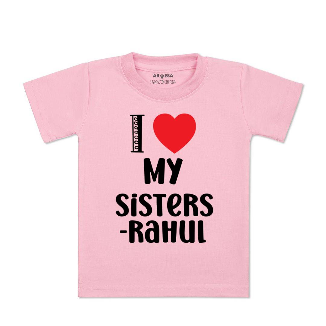 Arvesa I Love My Sister Baby Boy & Girl Dress