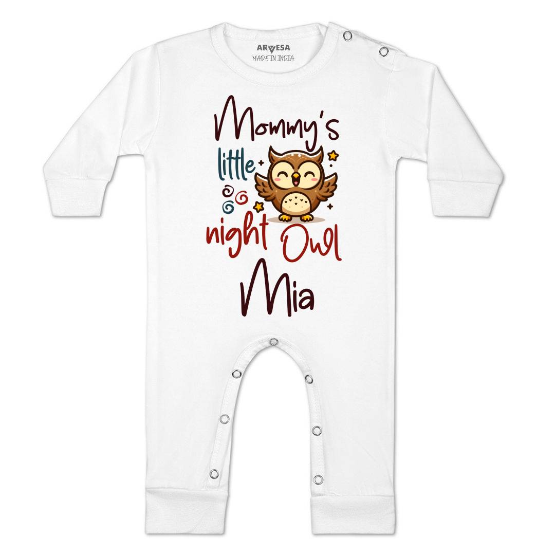 Arvesa Mommy Little Night Owl Baby Boy & Girl Dress