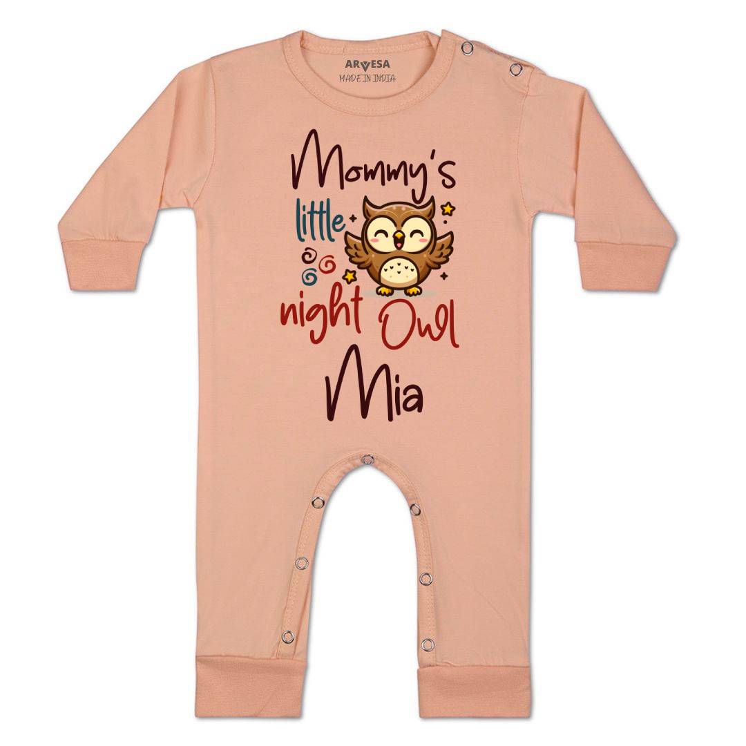 Arvesa Mommy Little Night Owl Baby Boy & Girl Dress