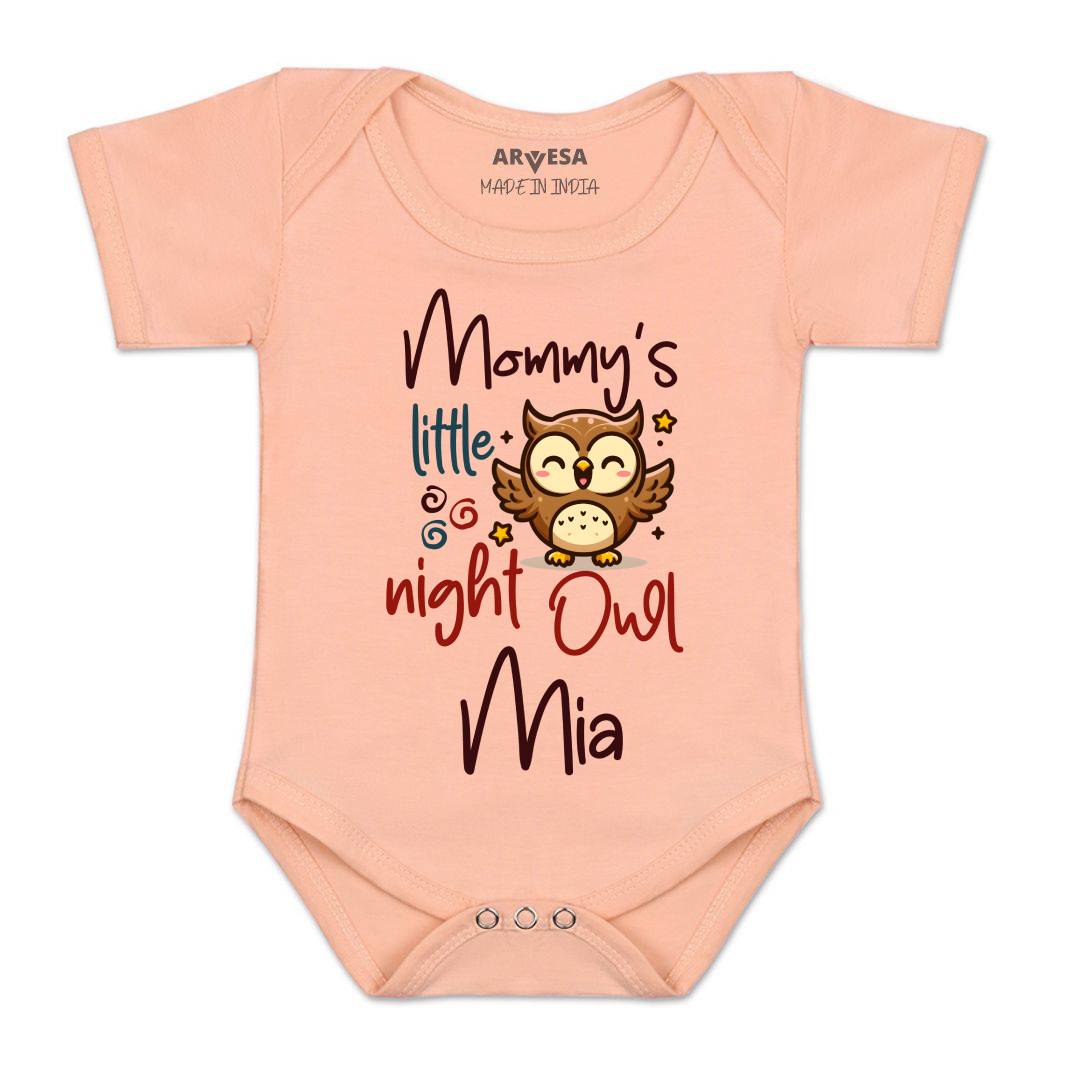 Arvesa Mommy Little Night Owl Baby Boy & Girl Dress