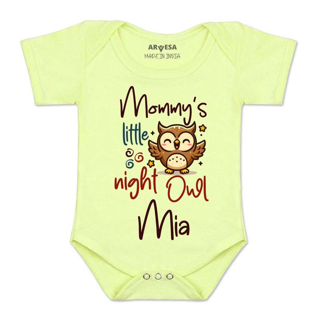 Arvesa Mommy Little Night Owl Baby Boy & Girl Dress