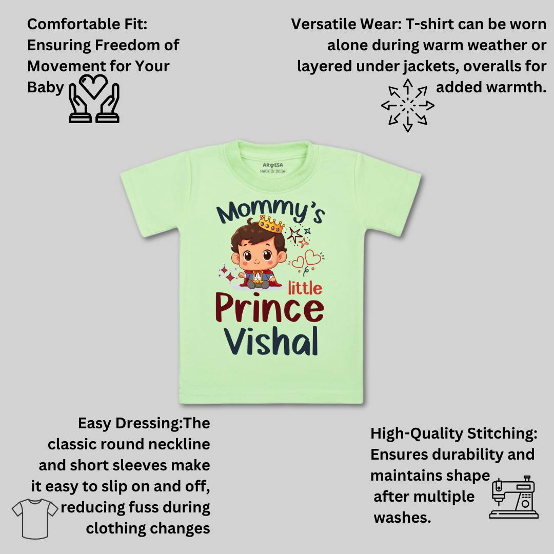 Arvesa Mommy Little Prince Baby Boy & Girl Dress