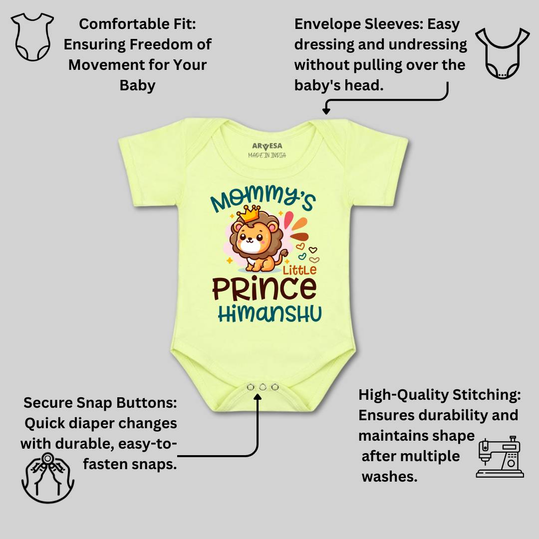 Arvesa Mommy Little Prince Baby Boy & Girl Dress