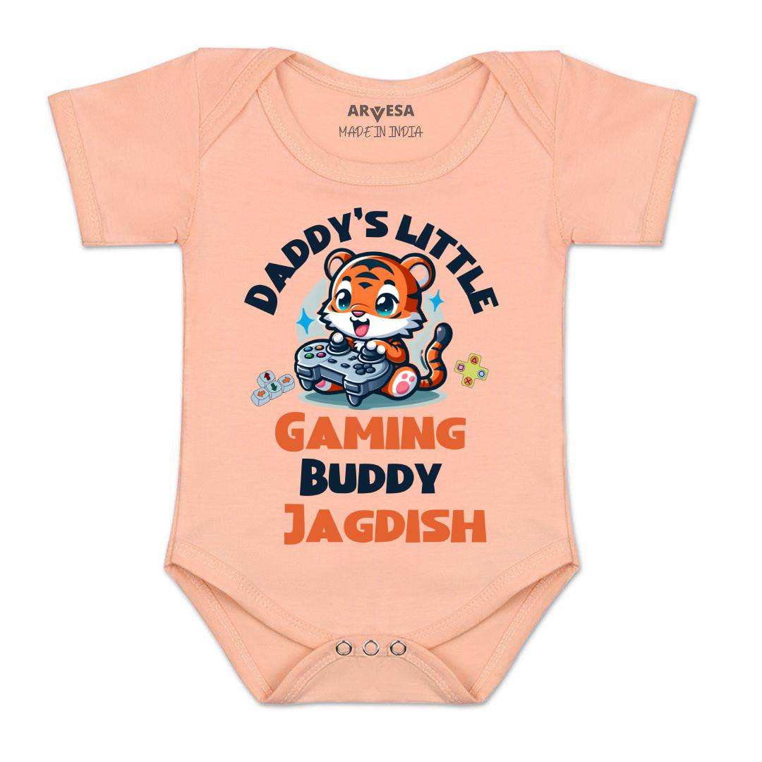 Arvesa Daddy Little Gaming Buddy Baby Boy & Girl Dress